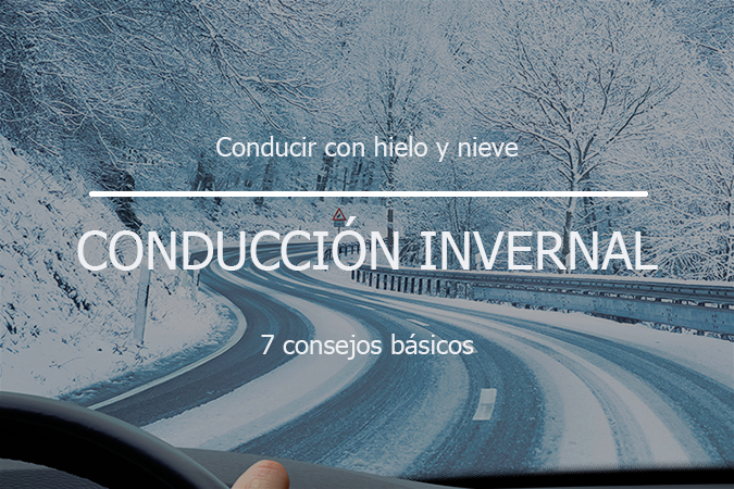 Conducir con hielo y nieve Consejos básicos para la conducción en hielo y nieve